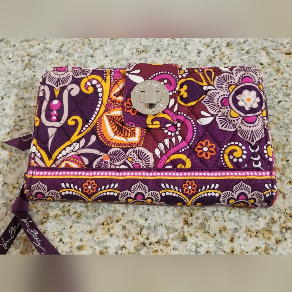 Vera Bradley Turn Lock Wallet